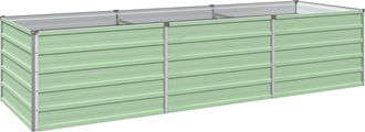 vidaXL Cama De Jard&iacute;n Elevada Verde Pastel 240 X 80 X 55 Cm Vidaxl