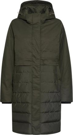 Camel Active Donsjas - Dames - Mantels - Groen - Maat: 2XL Leer