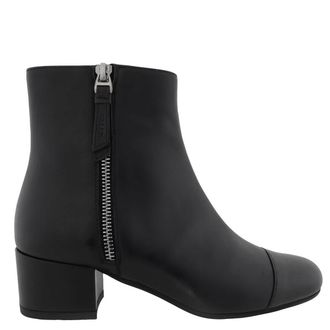 Bally Gracyn Leather Ankle Boots, Brand Size 36 ( US Size 5.5 )