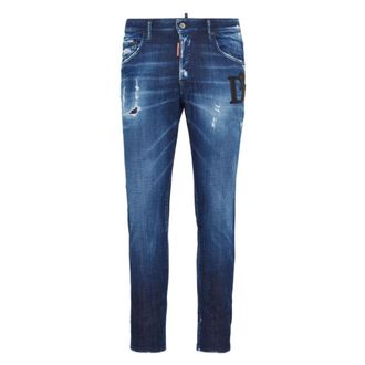 Dsquared2 Slim-fit Jeans, male, Blue, Size: 3XL Trousers