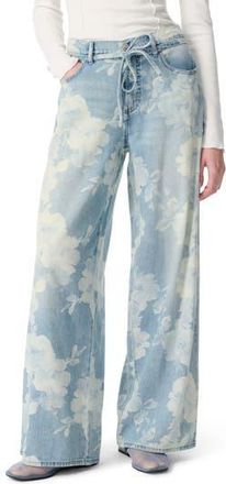 Robert Rodriguez Slouchy Wide Leg Jeans in Rose Bouquet Dischar at Nordstrom Rack, Size 24