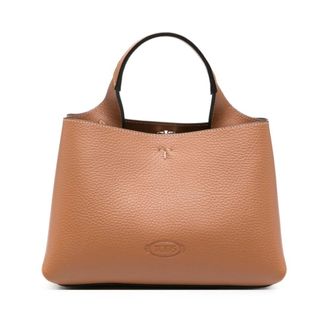 Tod's Tote Bag - Dames - Shoppers - Bruin - ONE Size - Leer - Tassen