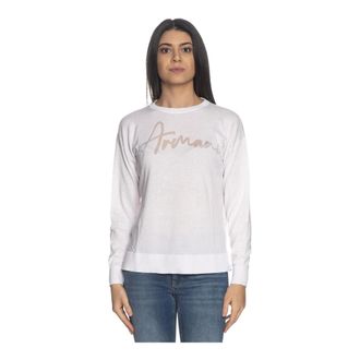 A|X Armani Exchange Mujer, Jerseys, Blanco, Talla: M