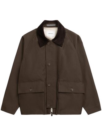 Norse Projects Waxed Finish Raglan Sleeve Jacket