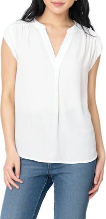 Gibsonlook Cap Sleeve Blouse in Ivory at Nordstrom Rack, Size Xx-Small