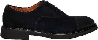 Doucal's Stringata Classica - Heren - Nette schoenen - Blauw - 40 EU - Su&egrave;de - Schoenen