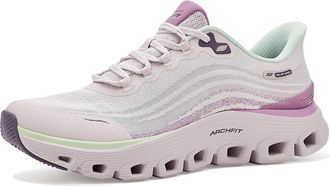 Skechers Skechers Arch Fit Glide-step Wave Hands Free Skip-ins Womens Shoes Lavender : 10.5 B - Medium, Synthetic