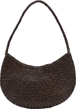Dragon Diffusion Bolso de hombro trenzado Nova Luna - Bags - Mujer - Marr&oacute;n - ONE SIZE