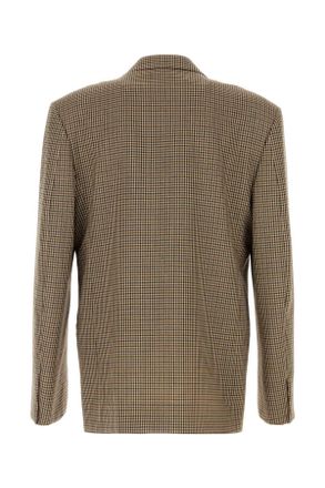 Gucci Mens Jacket Blazer Beige Wool Blazers