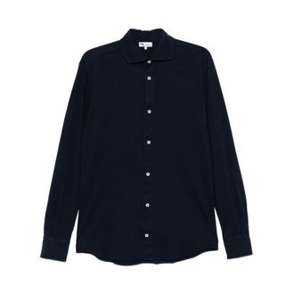 Doppiaa Casual Shirts, male, Blue, Size: XL Pollina Shirt