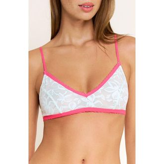 Honeydew Intimates Azlin Lace Bralette in Mint Mojito at Nordstrom, Size X-Small