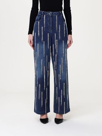 Patrizia Pepe Jeans Patrizia Pepe in denim con strass applicati