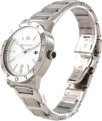Bulgari Pre-owned Vintage Polshorloge - unisex - Vintage Horloges - Wit - ONE Size - Vintage