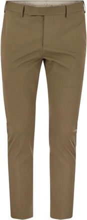 Pantaloni Torino Dieci Broeken - Heren - Chinos - Bruin - 3XL - Katoen - Broeken