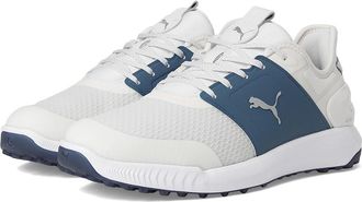 Puma Ignite Elevate Golf Shoes Mens Shoes Feather Gray/Evening Sky/Puma White : 10.5 D - Medium, Synthetic/Textile