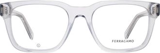 Ferragamo Demo Rectangular Mens Eyeglasses SF2996 050 54