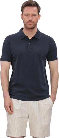 Stefano Lauran Polo Bjorn - Heren - Polos - Blauw - M - Tops