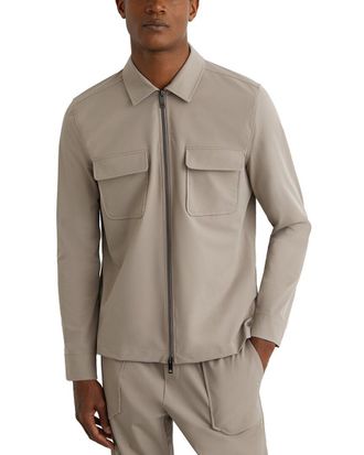 Reiss Ascend Technical Zip T Casual Shirt
