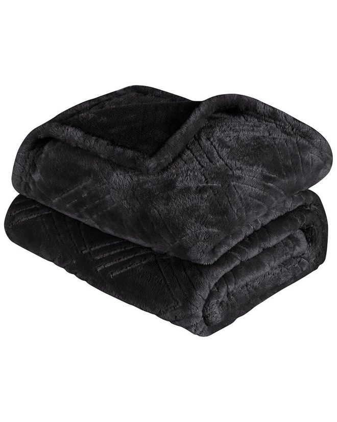 Diamond Flannel Fleece Plush Ultra-Soft Throw