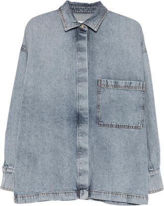 Darkpark Jenny Front-pocket Button-down Shirt