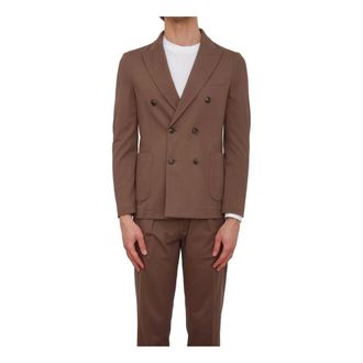 Circolo 1901 Giacca - male - Circolo 1901 - Blazers - Brown - XL - Jackets