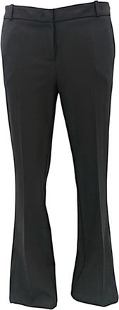 Kiltie Flared Broeken - Dames - Wijde Broeken - Zwart - 2XL - Broeken