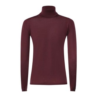 Max Mara Saluto Turtleneck - Dames - Truien - Rood - Maat: L Wol