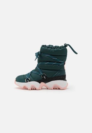 Sorel Womens Kinetic Impact Nxt Boot In Midnight Teal, Vintage Pink