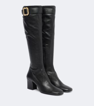Miu Miu Botas altas de piel
