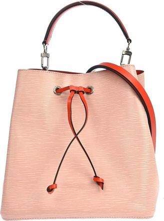 Louis Vuitton Neonoe Epi Leather Pink Leather Handbag (Pre-Owned)