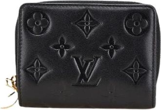 Louis Vuitton Pre-owned Vintage Snap Wallet - Dames - Vintage Accessoires - Zwart - ONE Size - Leer - Vintage