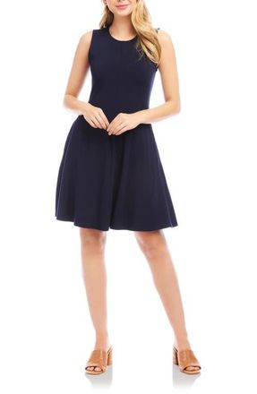 Karen Kane Sleeveless Jersey Dress in Navy at Nordstrom, Size X-Large P