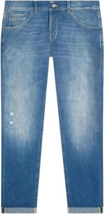 Dondup Slim-fit Jeans - Heren - Slim Fit Jeans - Blauw - W33 - Katoen - Jeans