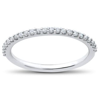 Pompeii3 1/4 ct Lab Grown Diamond Wedding Ring 14k White, Yellow, Rose Gold, or Platinum