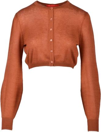 Wild Cashmere Vest - Dames - Vesten - Bruin - S - Kasjmier - Truien & Vesten