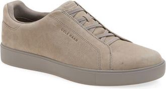 Cole Haan GrandPro Luxe Slip-On Sneaker in Ironstone Nubuck /Ironstone at Nordstrom, Size 11.5