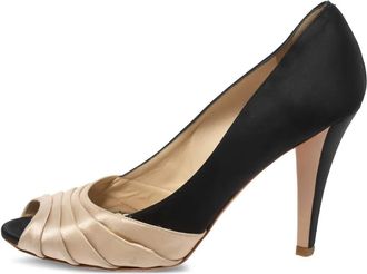 Oscar De La Renta Pumps a punta aperta 95mm - Nero