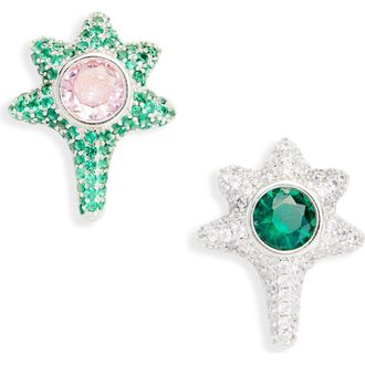 Collina Strada Coral Stud Earrings in Emerald Pink at Nordstrom