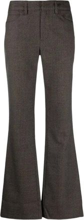 Zadig&Voltaire Pantaloni sartoriali a zampa - - Trousers - Donna - Grigio - L