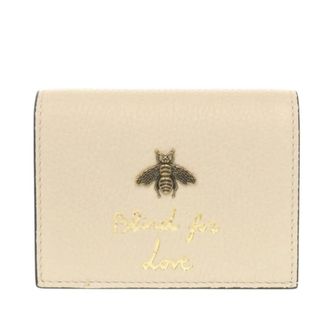 Gucci Pre-owned Gucci Calfskin Blind for Love Compact Wallet Ladies E274A5OY0O586WVI