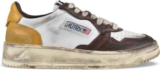 Autry Medalist Low Super Vintage Sneakers - Dames - Sneakers - Veelkleurig - 36 EU - Leer - Schoenen