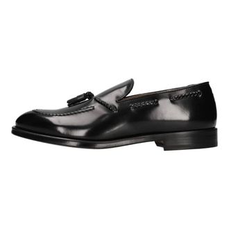 Doucal's Schoenen, Heren, Zwart, 46 EU, Platte schoenen Zwart