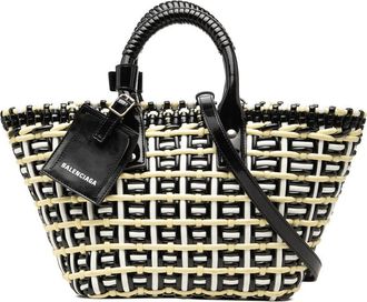 Balenciaga Pre-owned Balenciaga Faux Leather Bistro Basket Bag XS Ladies 2834SEF9G85KIA9D