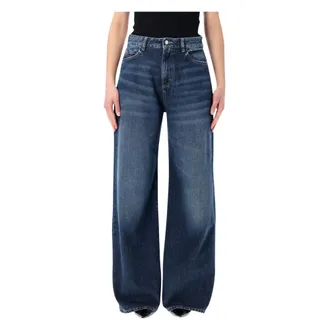 Icon Denim Los Angeles Wide Jeans, female, Blue, Size: W27 Debby Jeans