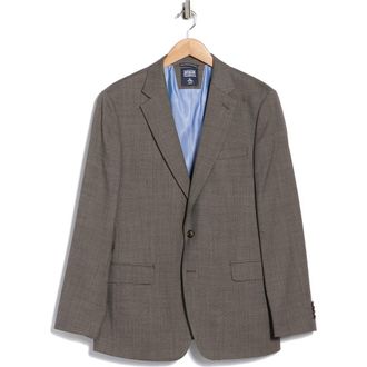 Original Penguin Wool Blend Two-Button Sport Coat in Brown at Nordstrom Rack, Size 38 Regular