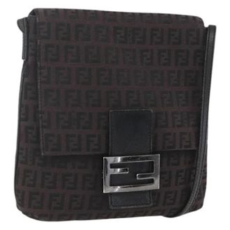 Fendi Borsa a tracolla in tela Pre-owned - - Pre-owned - Donna - Marrone - ONE SIZE
