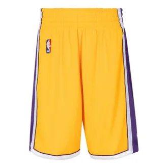 Mitchell & Ness NBA Authentic Shorts Los Angeles Lakers Home 2009-10 Yellow Purple ASHRGS18485-LALLTGD09