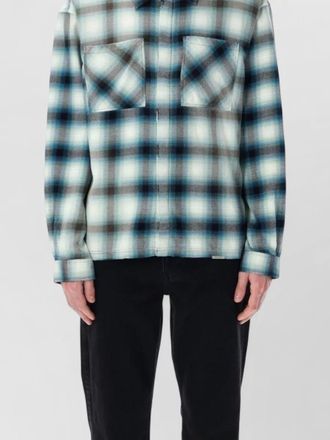 Represent checked flannel shirt