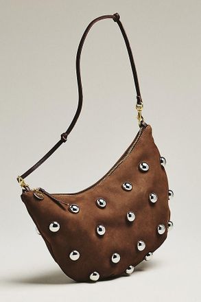 Clare Vivier Lune Studded Italian Leather Bag