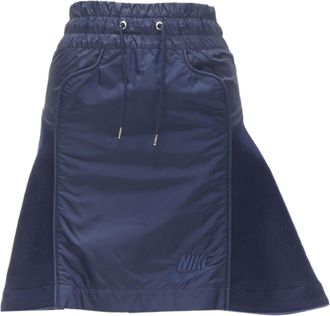 Nike Sacai Nike nylon wool kick back skirt